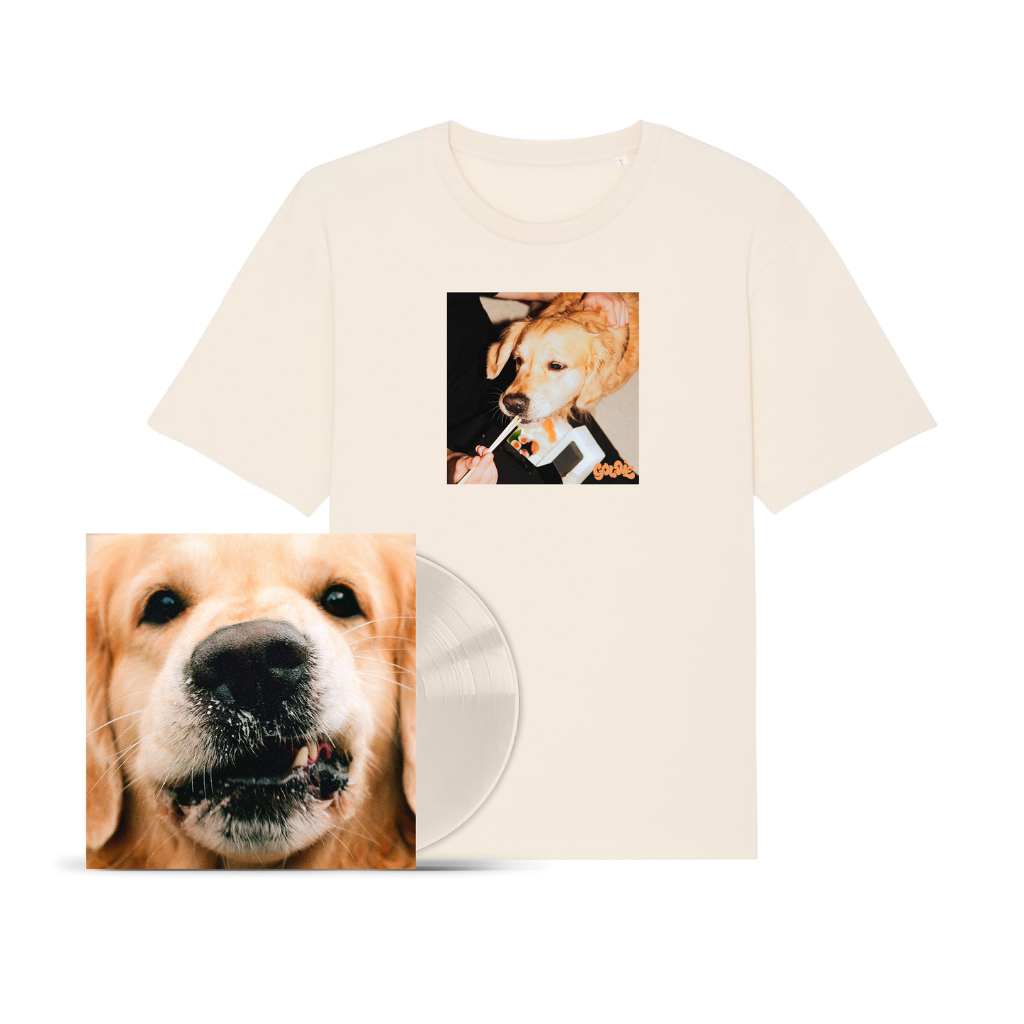 Goldie (Ltd. T-Shirt & Cream White Vinyl Bundle) [AUSVERKAUFT]